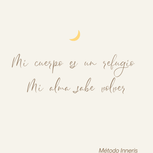 Mi cuerpo en un refugio. Mi alma sabe volver